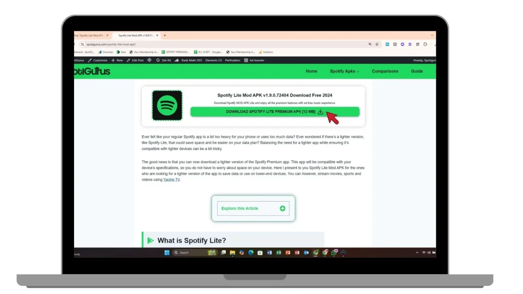 Spotify Lite Mod APK v1.9.0.72603 Download Free 2026 7 download spotify lite on pc