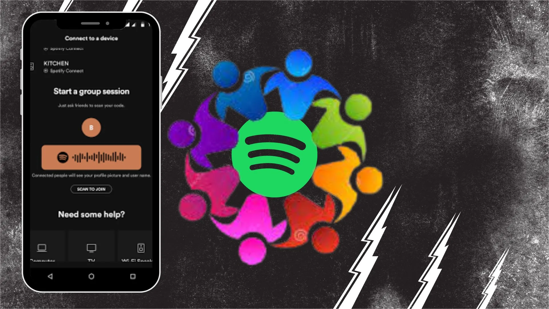 how to start a group session on Spotify- featured image
