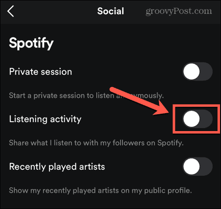 how to remove followers on spotify