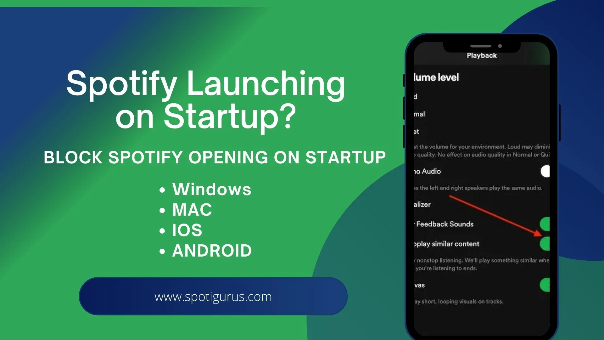 HOW TO STOP SPOTIFY FROM OPENING ON STARTUP