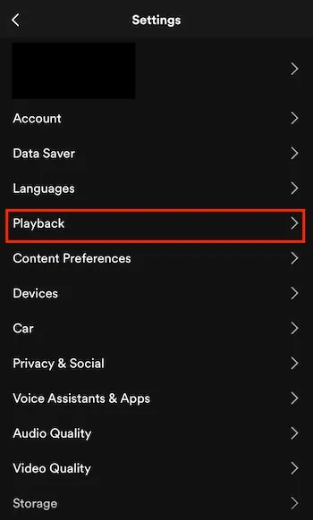 use iphone settings to stop spotify from opening on startup IOS device