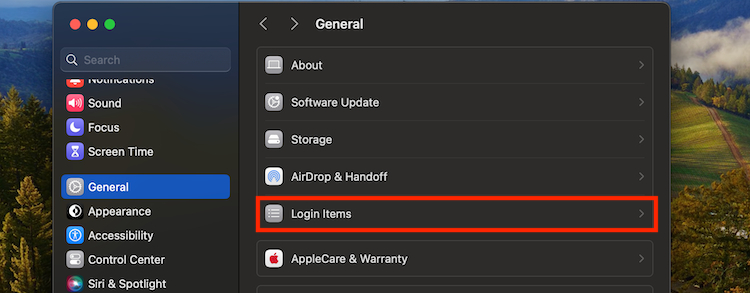 use mac settings manager to stop spotify from opening on startup on mac