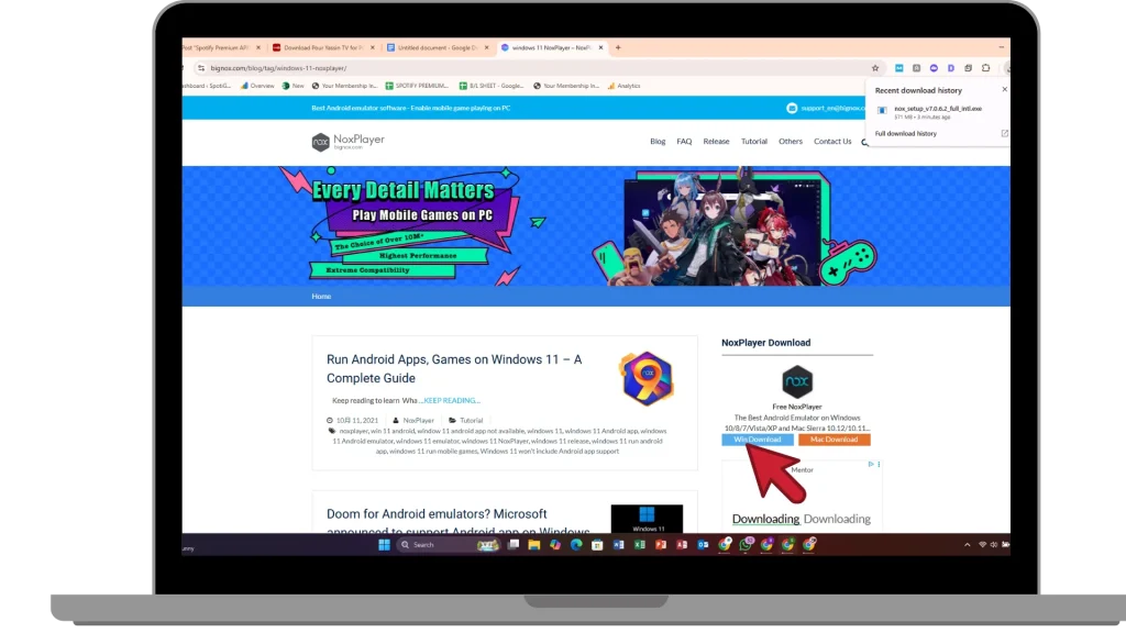 download and install android emulator