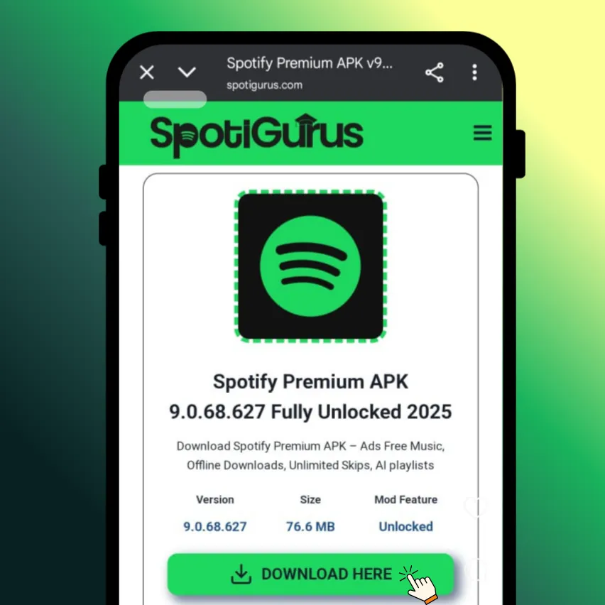 download spotify premium apk file from spotigurus