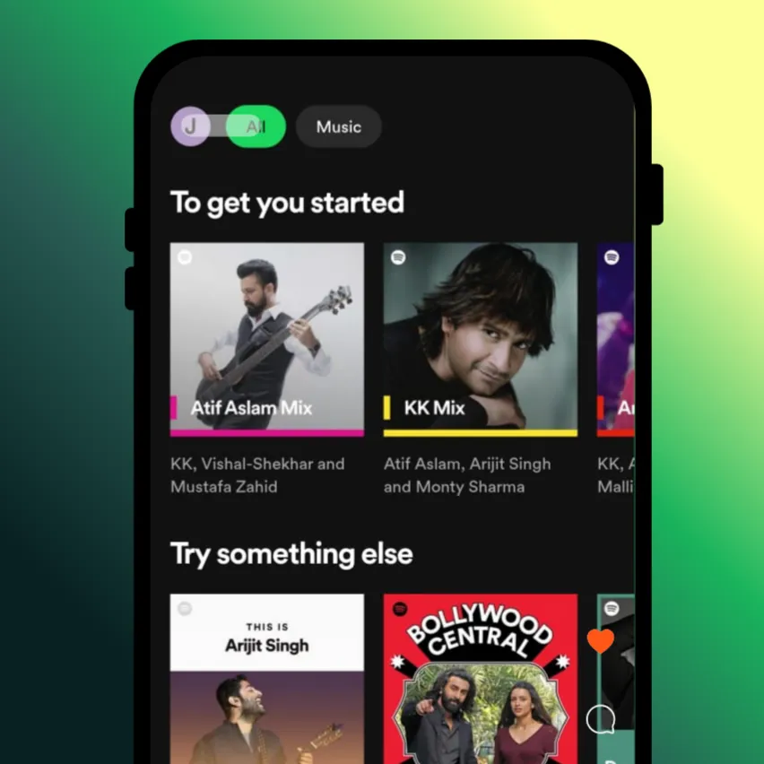 launch and register spotify