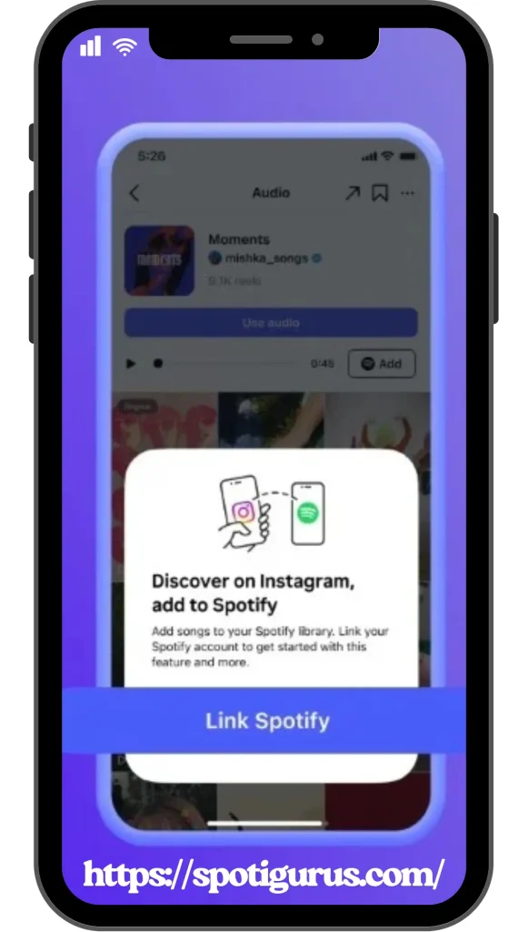 Save Songs from Instagram to Spotify